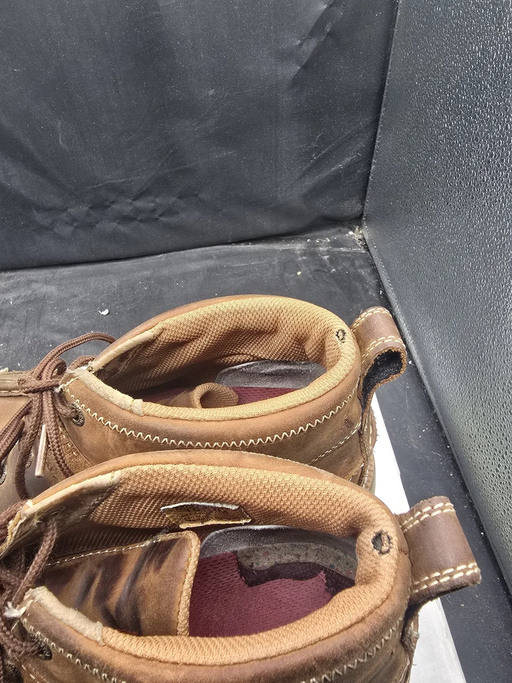 Twisted X Brown Leather‎ Chukka Moc Toe Boots